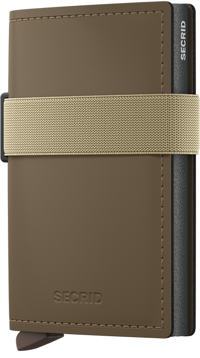 Leather Bandwallet Matte - Earth Beige