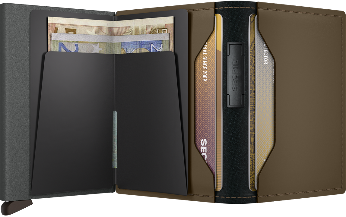 Leather Bandwallet Matte - Earth Beige