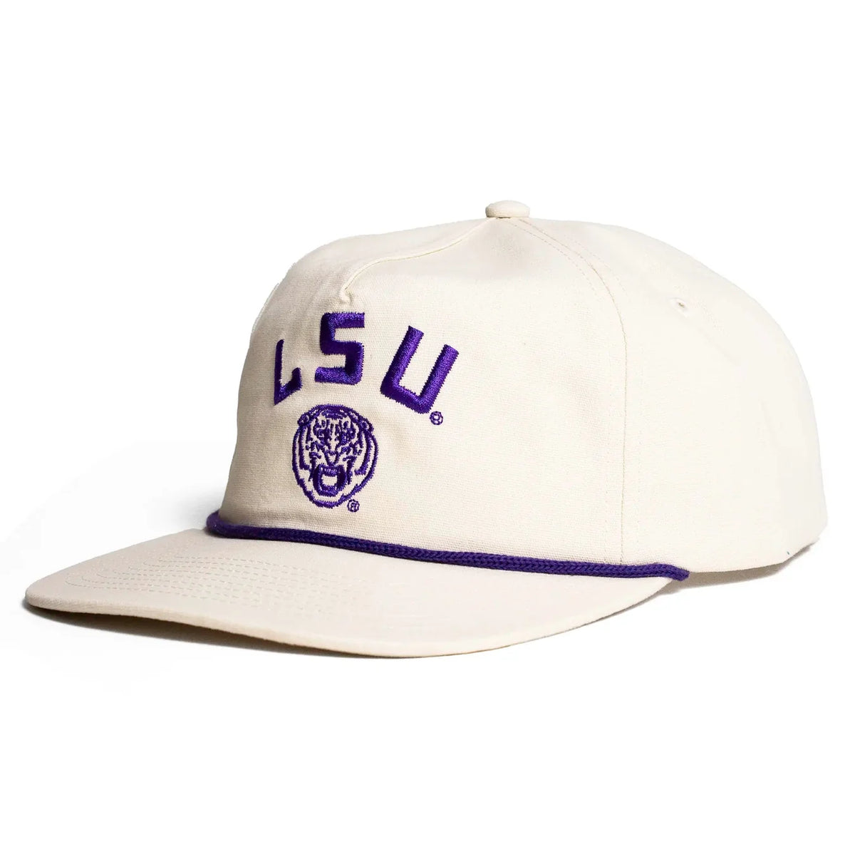 LSU Tiger Cannon Hat - Cream