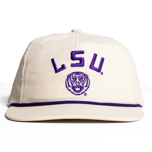 LSU Tiger Cannon Hat - Cream
