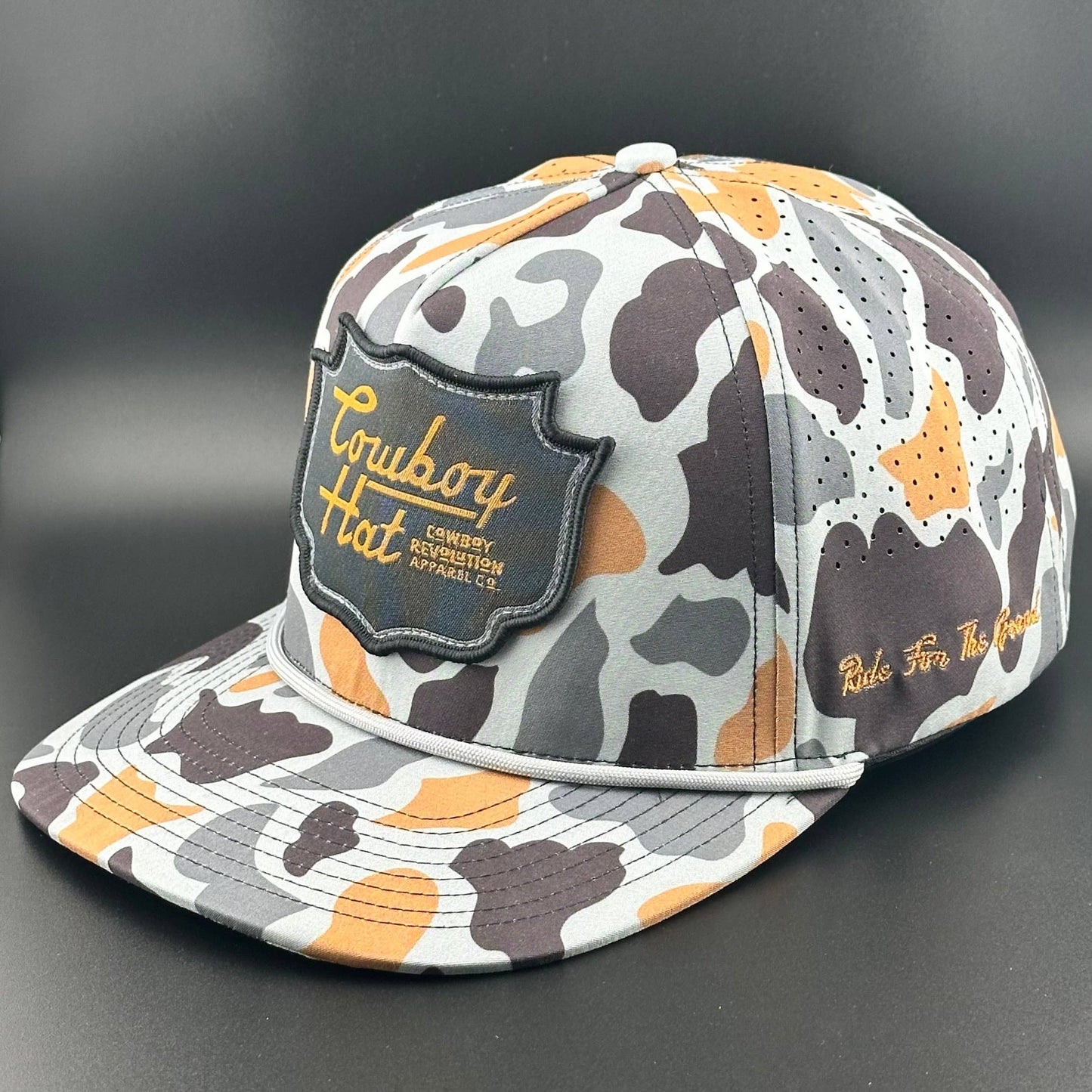 Cowboy Revolution Concrete Camo Performance Hat