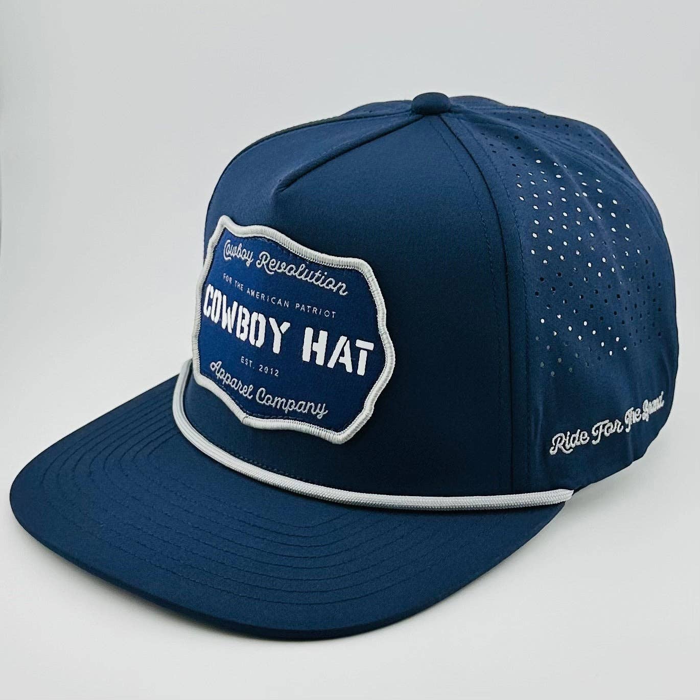 Cowboy Revolution Navy Cowboy Hat Performance Cap
