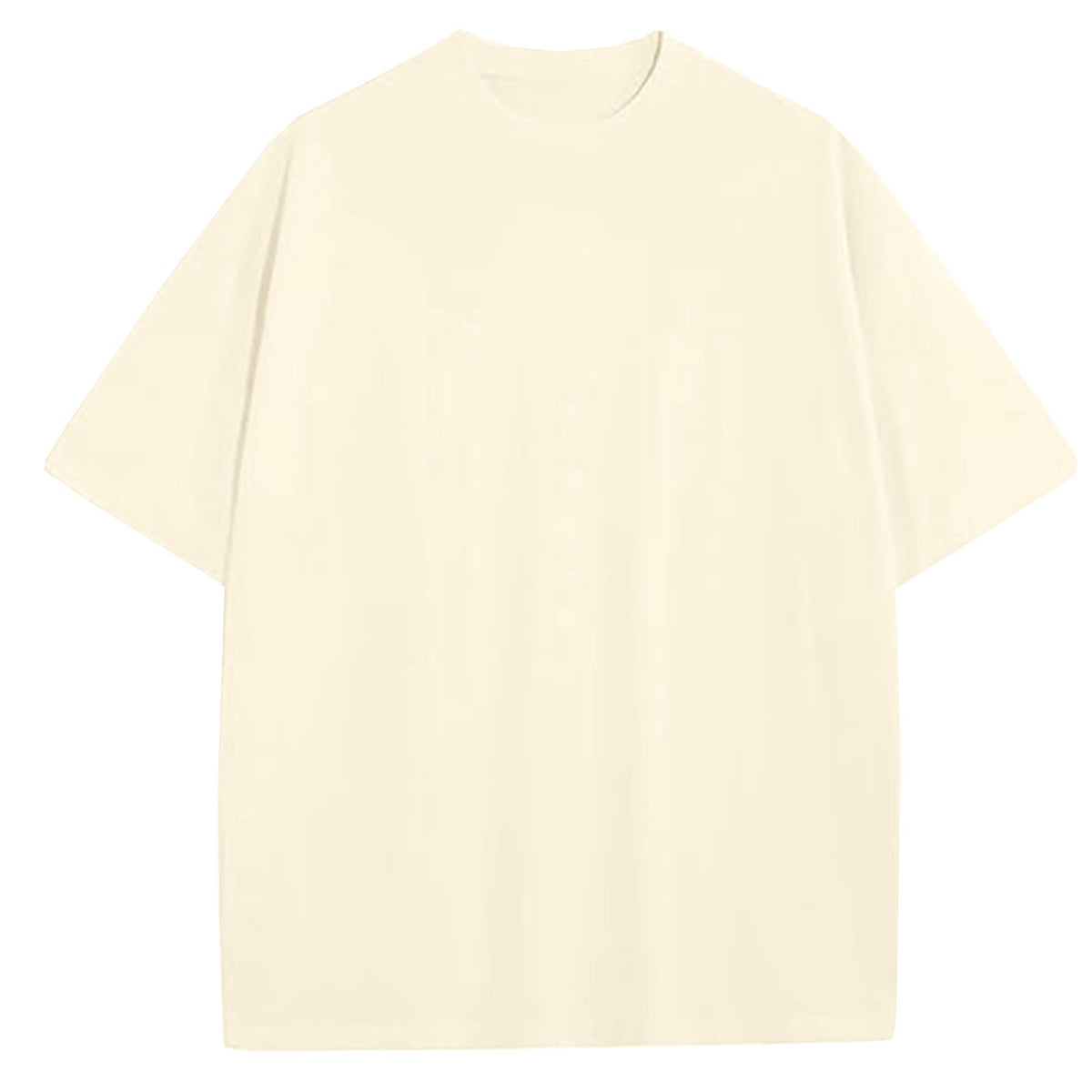 Men’s Oversized Heavyweight Cotton T-Shirt - Black