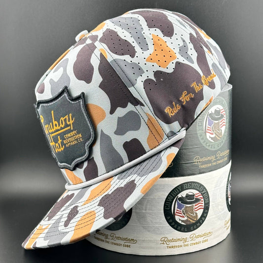 Cowboy Revolution Concrete Camo Performance Hat