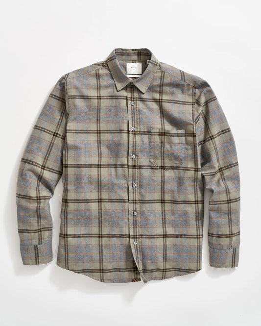 Melange Large Scale Plaid Cypress Shirt