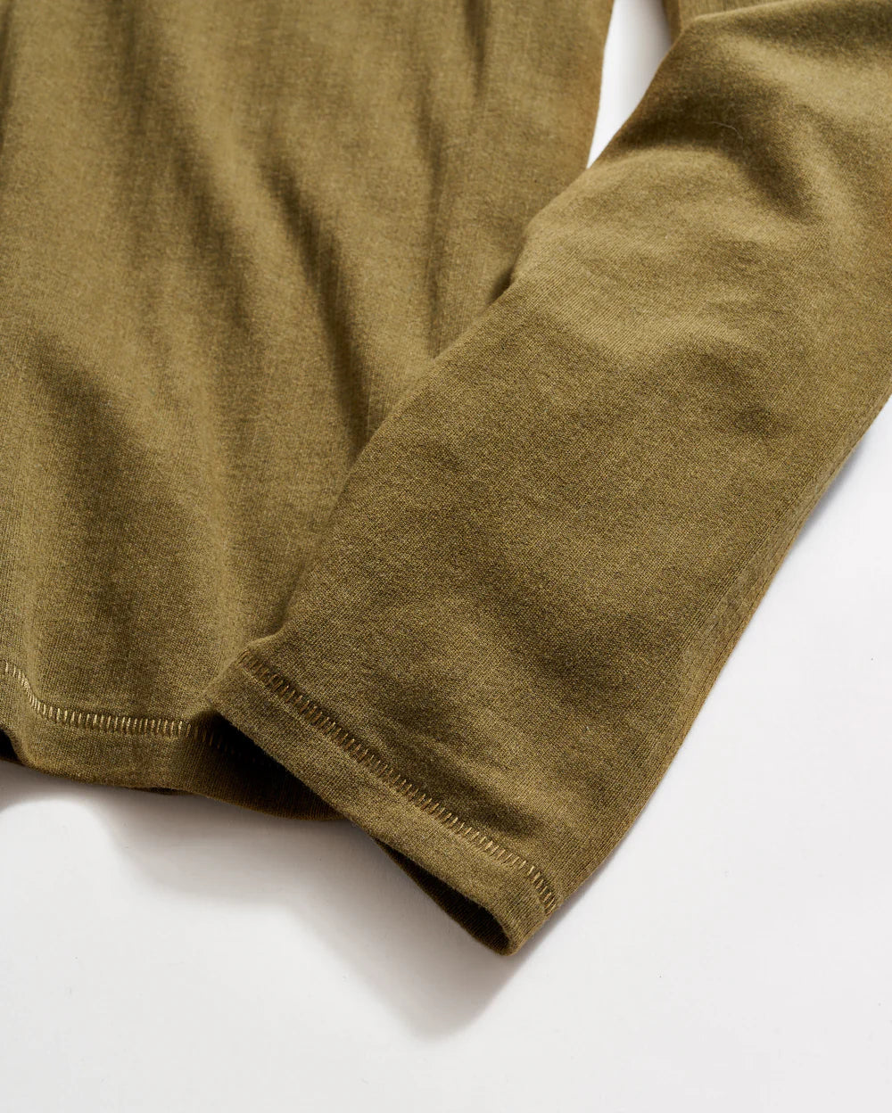 Long-Sleeve Herringbone Polo