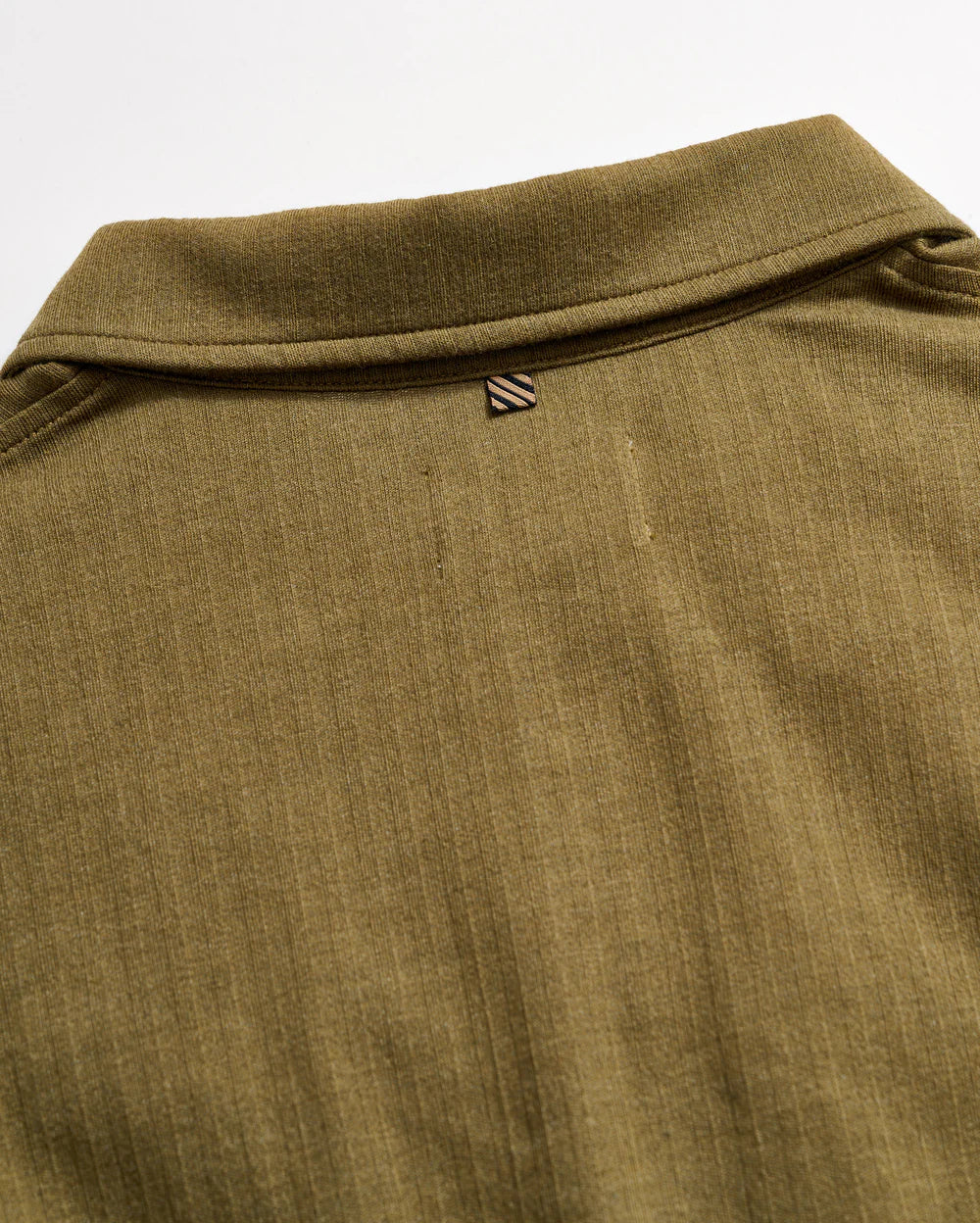Long-Sleeve Herringbone Polo