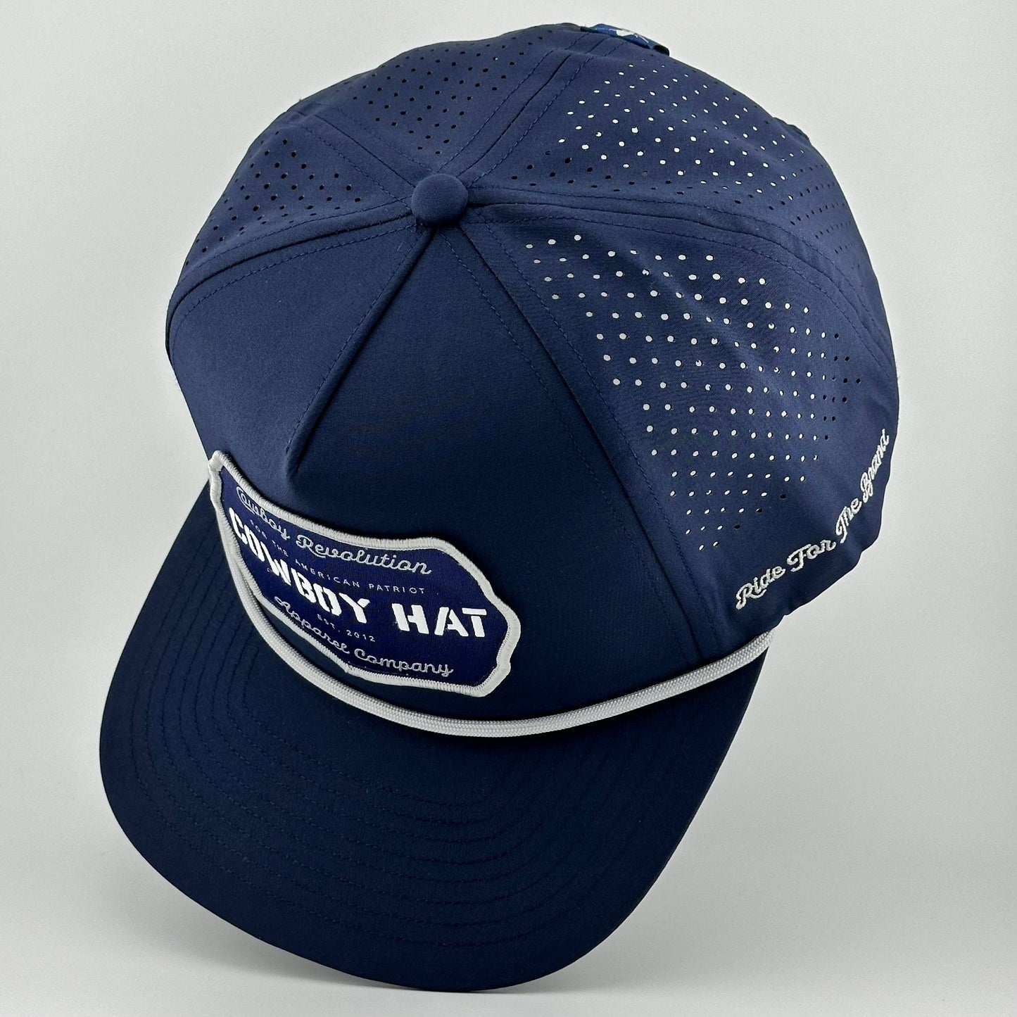 Cowboy Revolution Navy Cowboy Hat Performance Cap