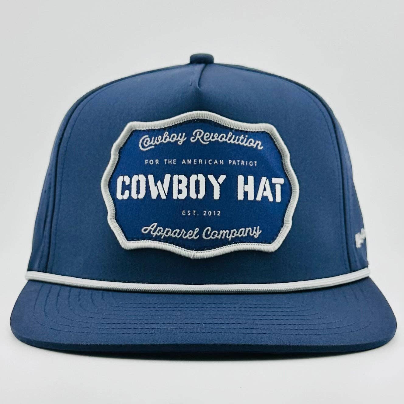 Cowboy Revolution Navy Cowboy Hat Performance Cap