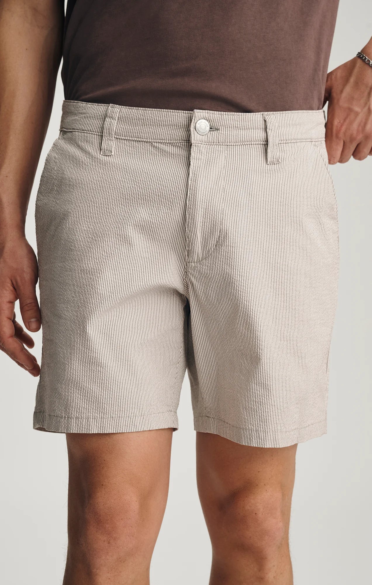 Nate Seersucker 7" Inseam Shorts
