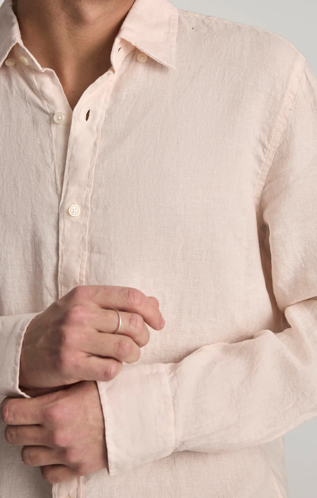 Classic Linen Button-Up