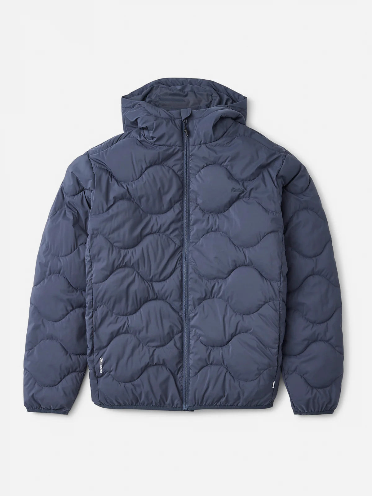 OTG Henson Hooded Puffer – Washed Blue