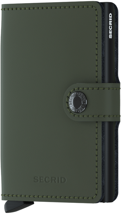 Miniwallet Matte - Green/Black