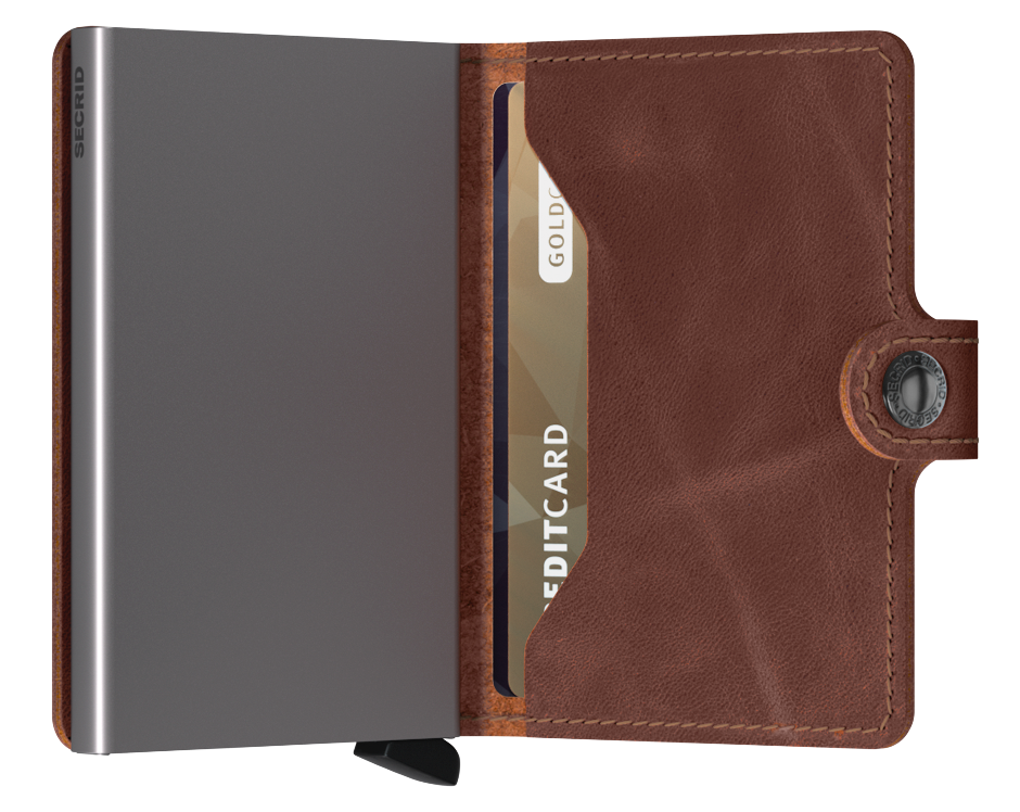 Miniwallet - Vintage Brown