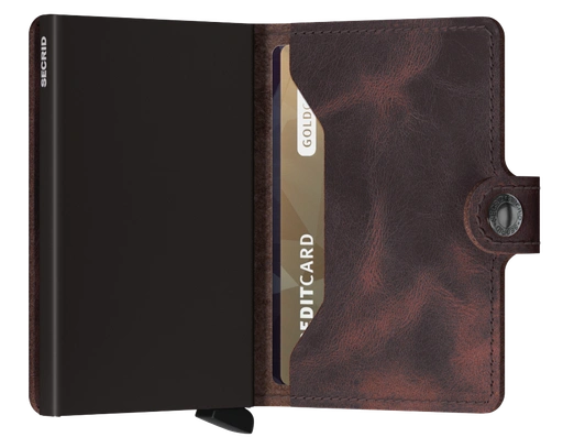 Miniwallet Vintage Chocolate