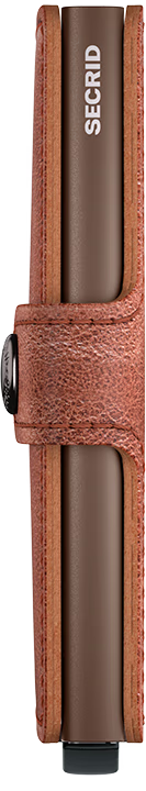Miniwallet Vintage - Cognac Brown