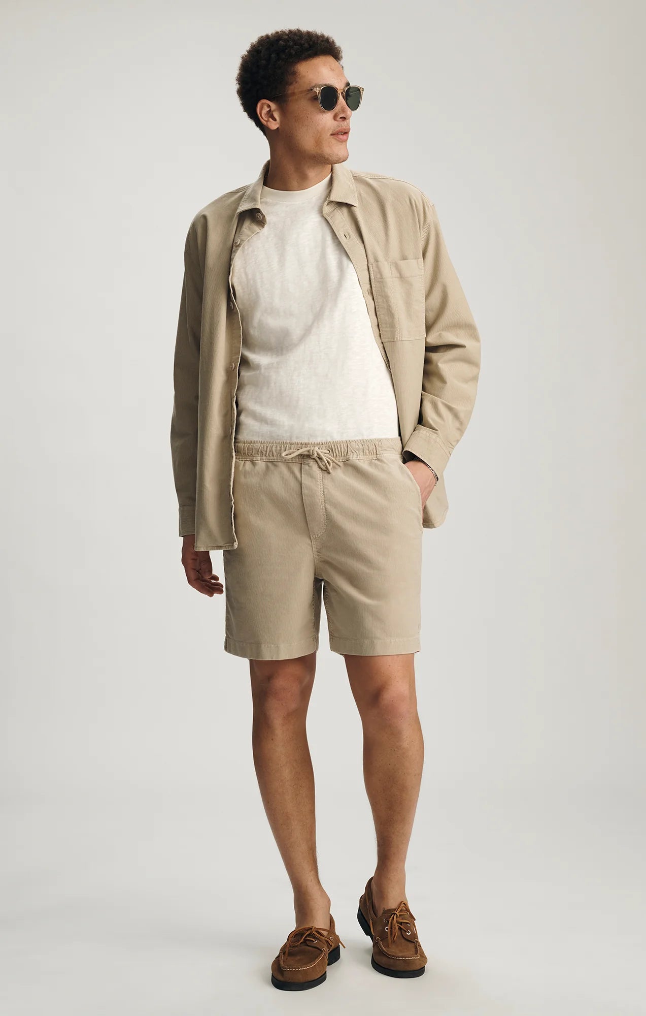 Tencel™ Drawstring 7" Inseam Shorts