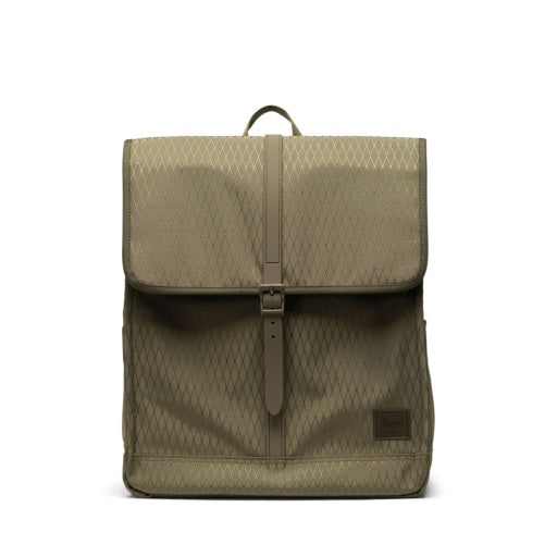 City Backpack in Ivy Green Diamond by Herschel Supply Co.