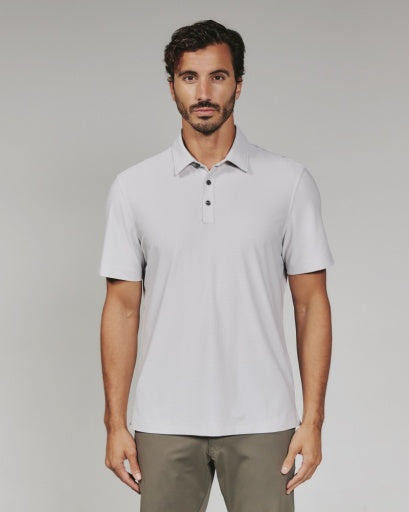 7 Diamonds ROSWELL POLO - FOG