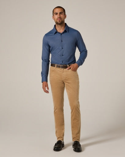Alba Long Sleeve Shirt in Navy by 7Diamonds – image 4