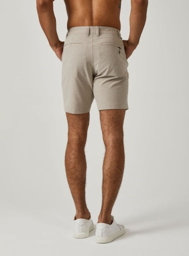 Dynamic 7" Hybrid Short in Putty by 7Diamonds – image 3