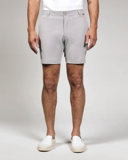 Dynamic 7" Hybrid Short in Grey by 7Diamonds
