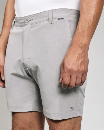 Dynamic 7" Hybrid Short in Grey by 7Diamonds – image 2