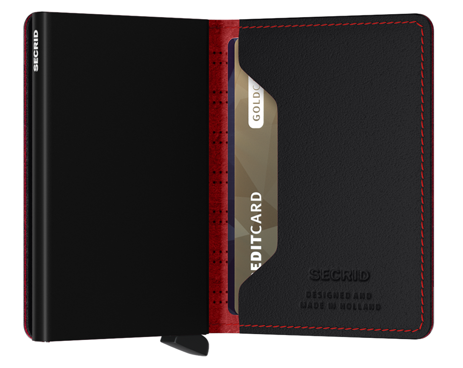 Slimwallet Fuel - Black/Red
