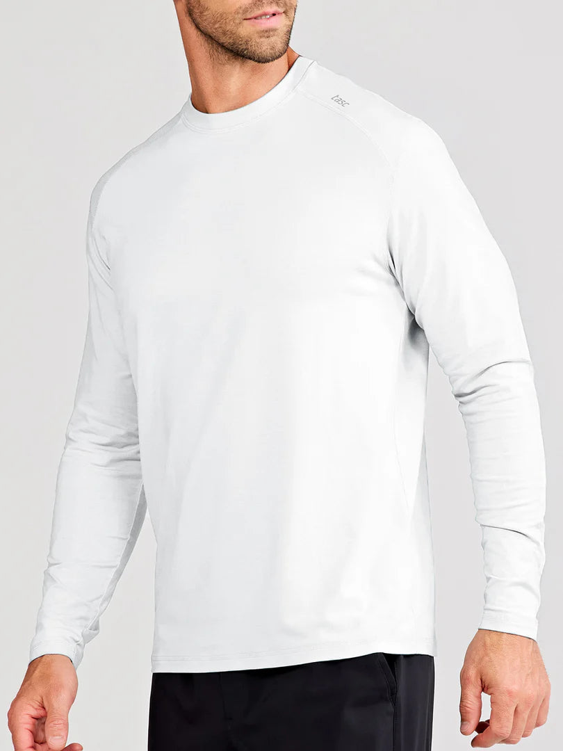 Carrollton Long Sleeve Fitness T-Shirt - White