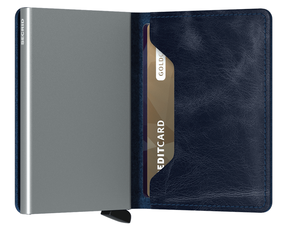 Slimwallet Vintage - Blue