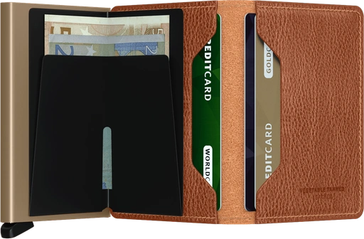 Slimwallet Veg Caramello-Sand