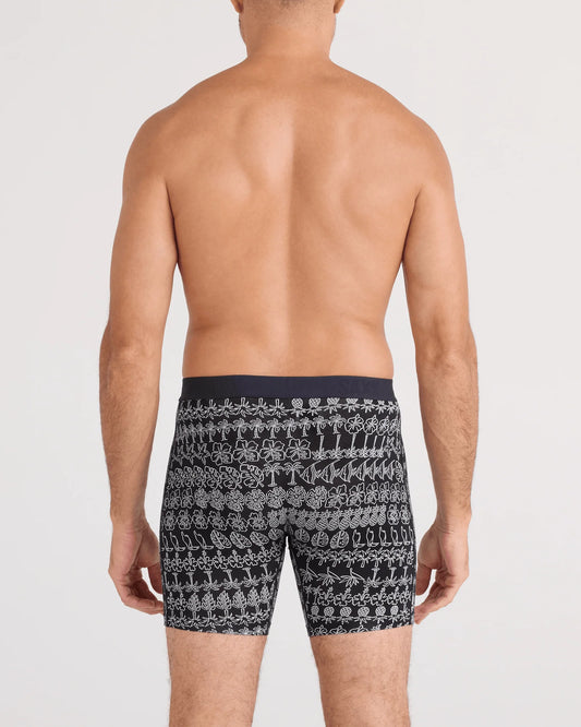 SAXX Vibe Xtra Boxer Brief – Island Lineup Black