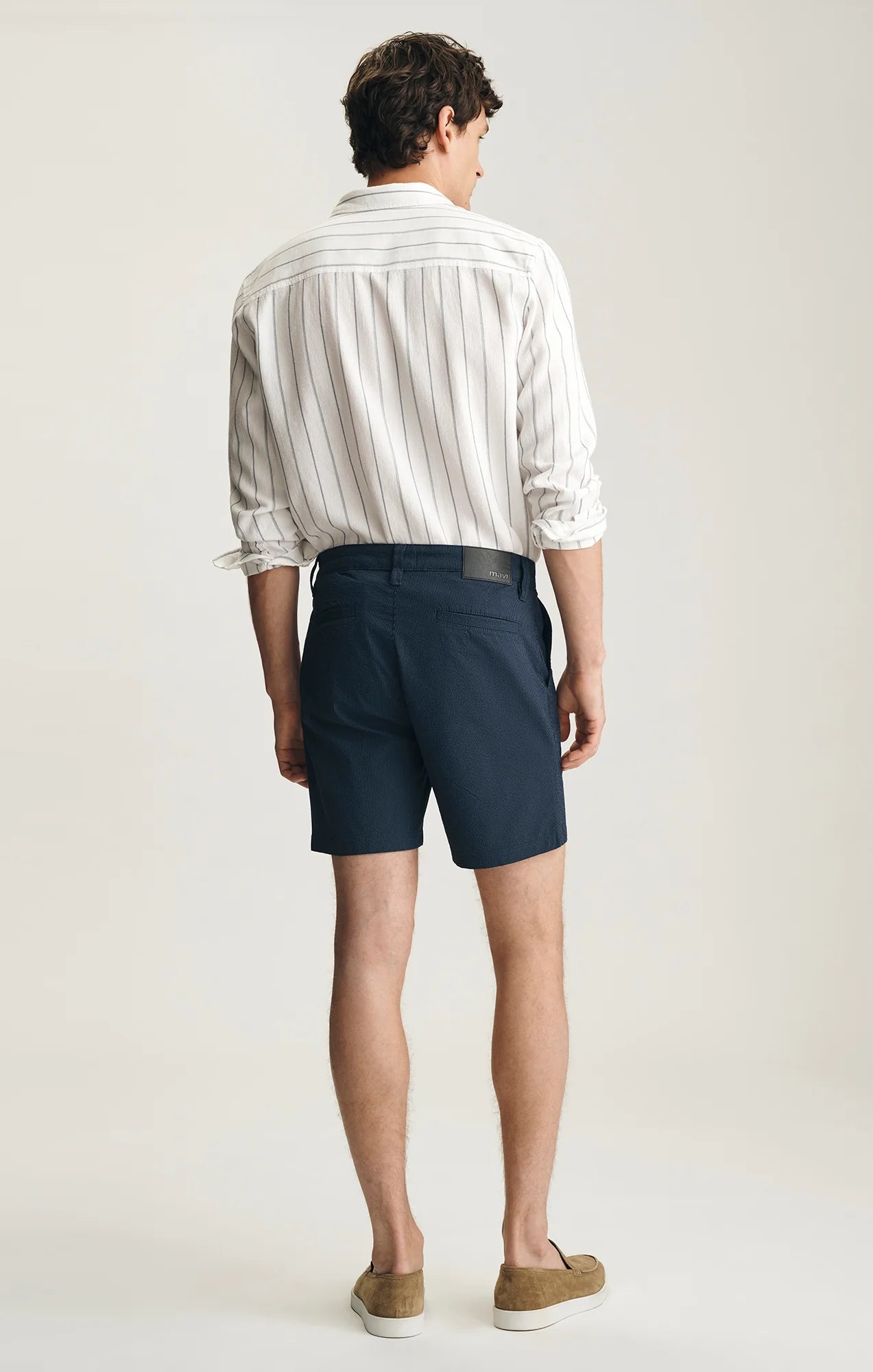 Nate Stripe Seersucker Shorts