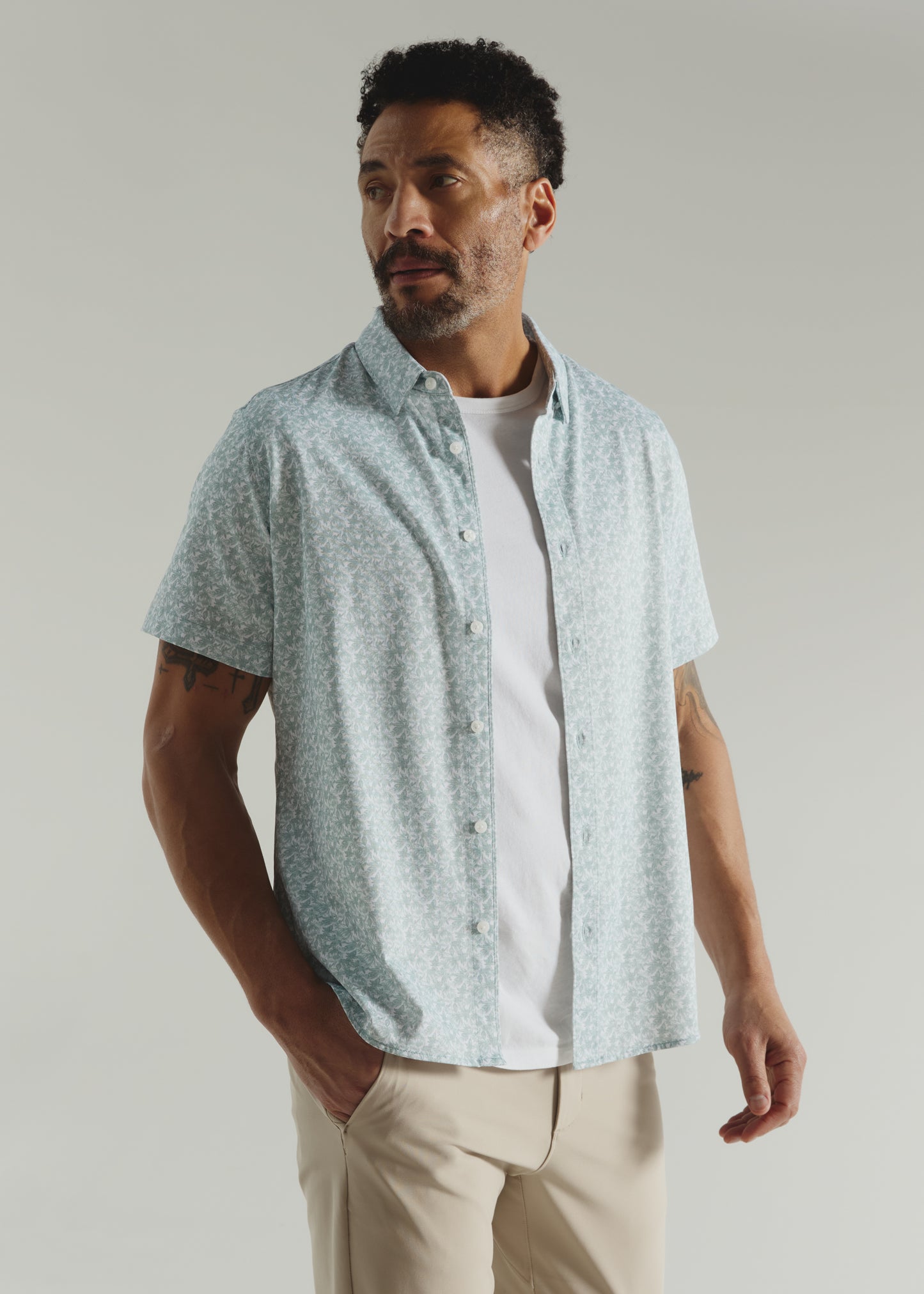 7Diamonds Wes Floral Short Sleeve Shirt
