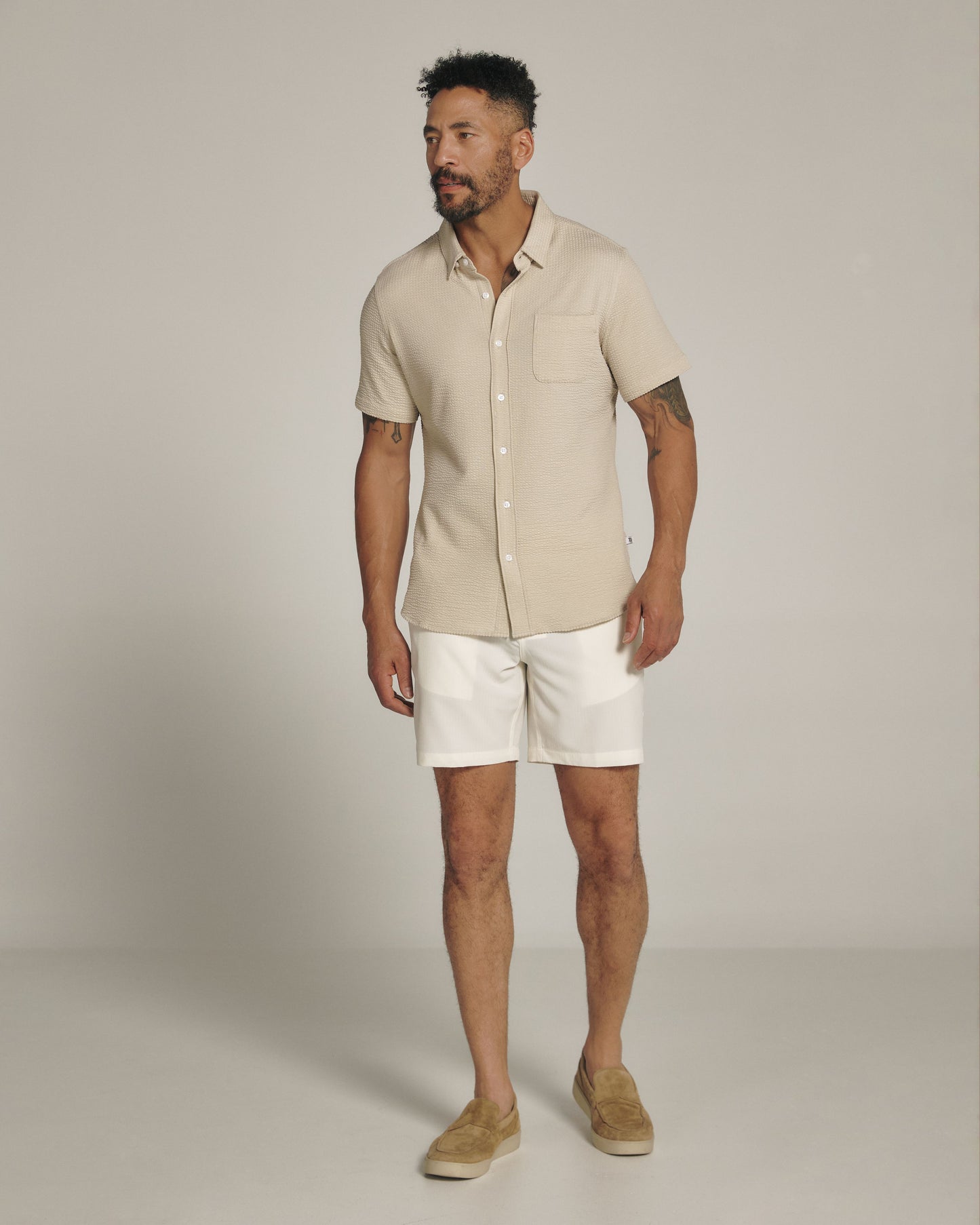 7Diamonds Bennet Seersucker Short Sleeve Shirt