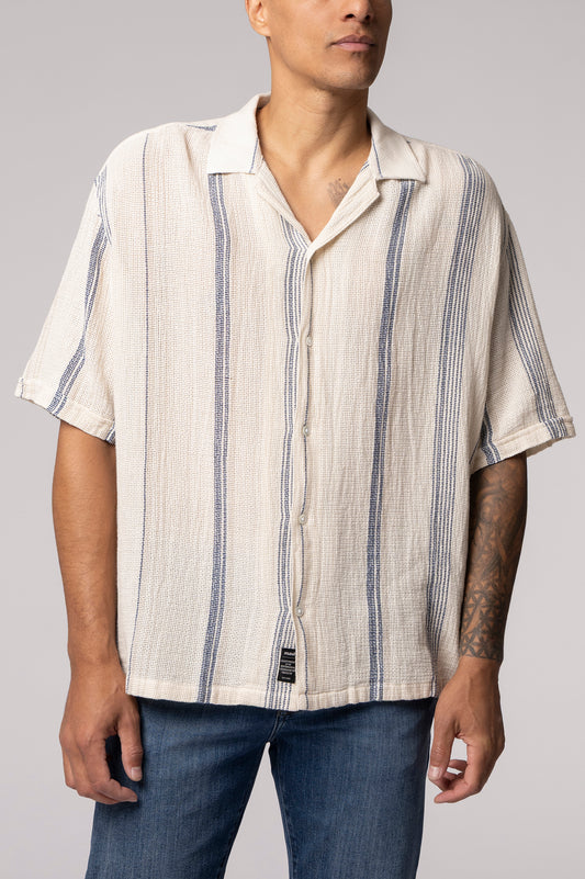 Stripe Short Sleeve Shirt