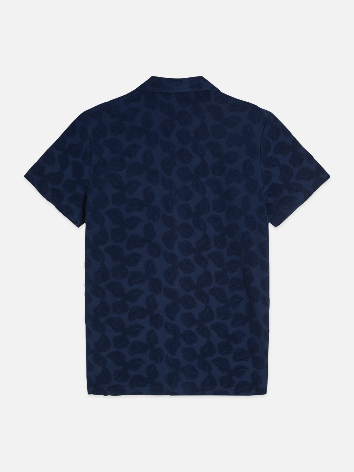 Terry Jacquard Short Sleeve Shirt