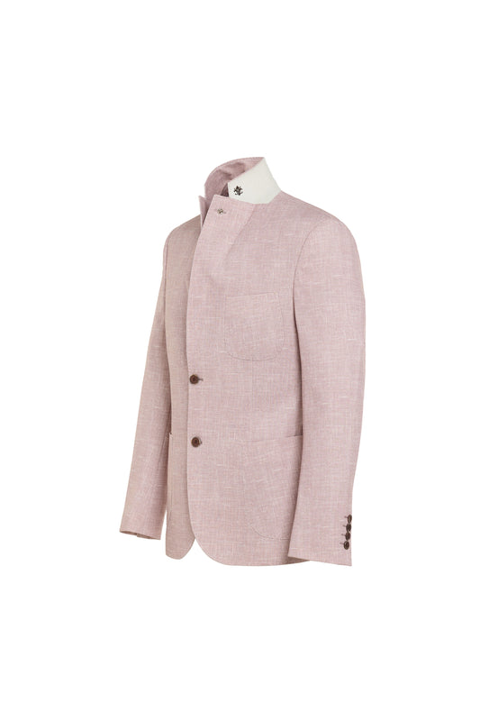 Melange Knit Basketweave Blazer