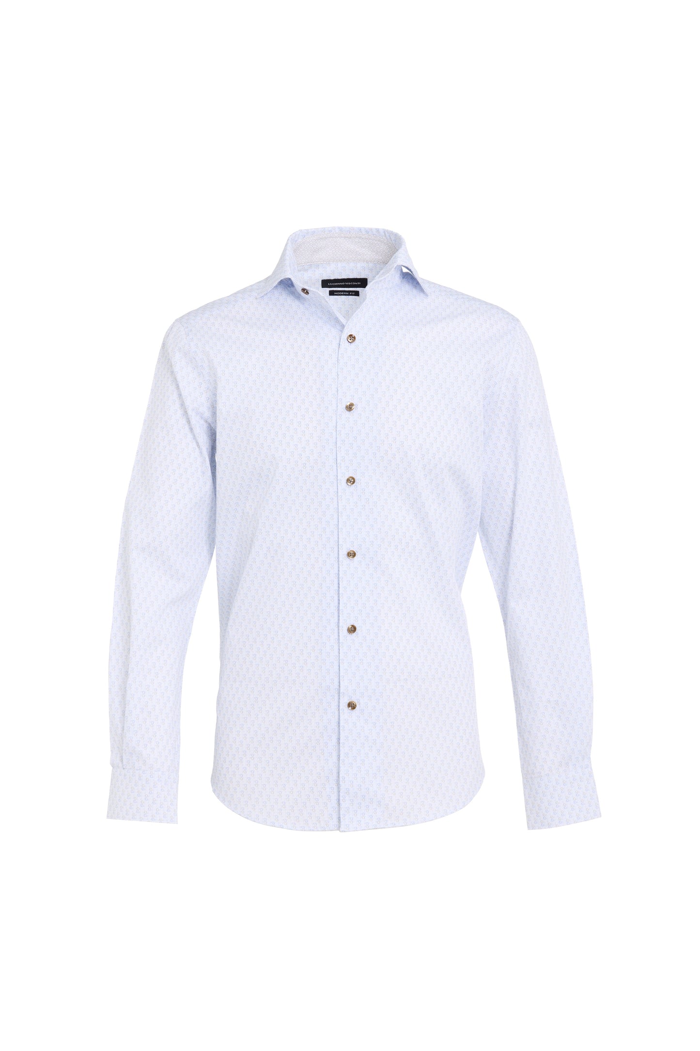 Geo Dobby Roll Collar Shirt