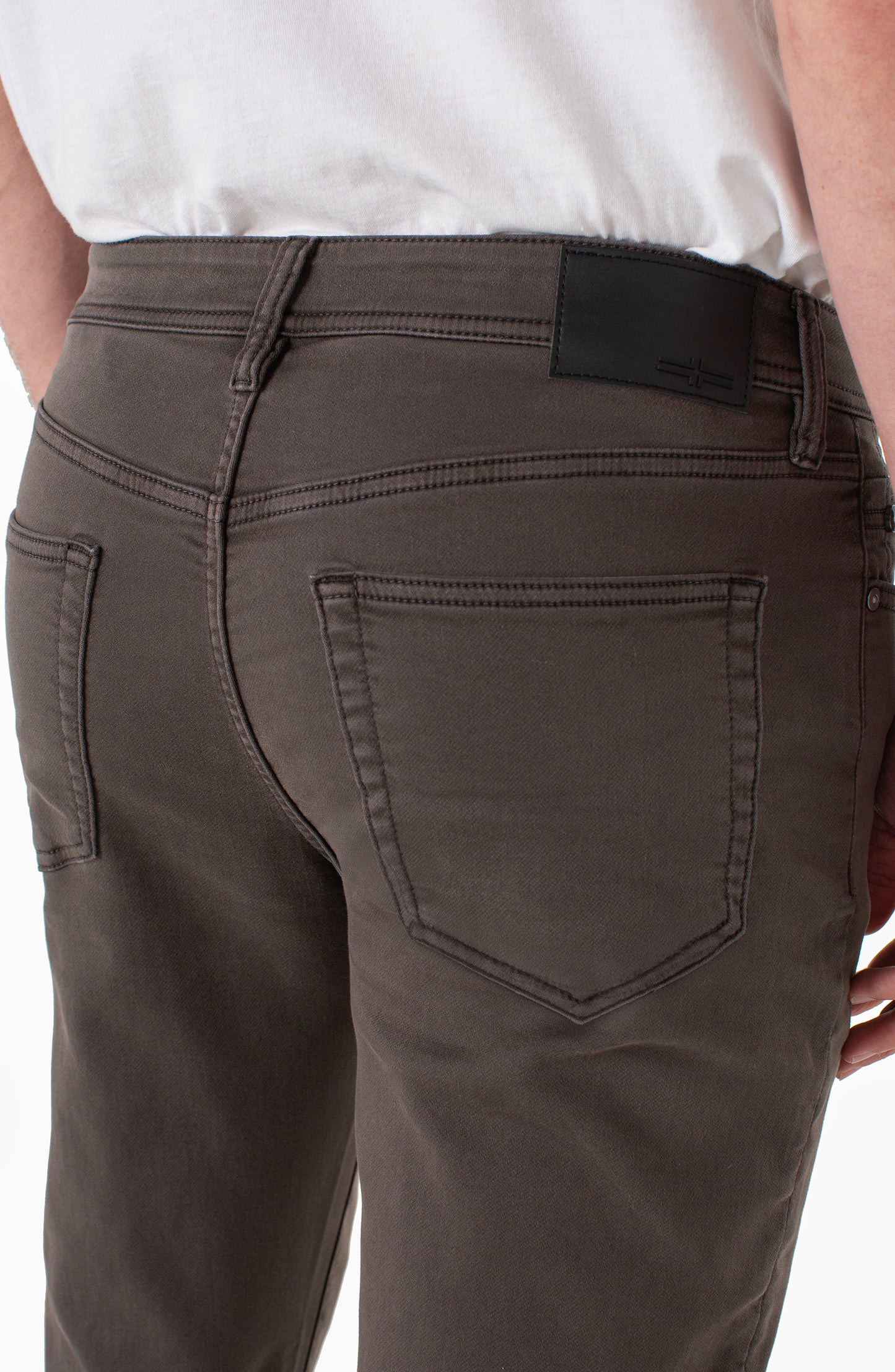 Kingston Modern Straight Twill Pants – Deep Earth