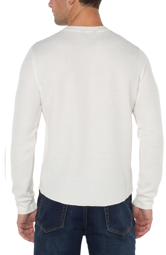 Long Sleeve Crew Neck - Cream