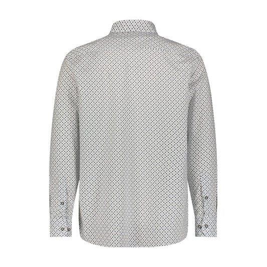 Geo Star Print Long Sleeve Shirt
