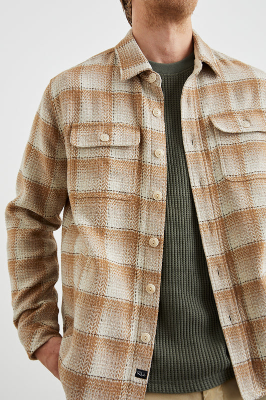 Berkshire Shirt Jacket - Sienna Sunset