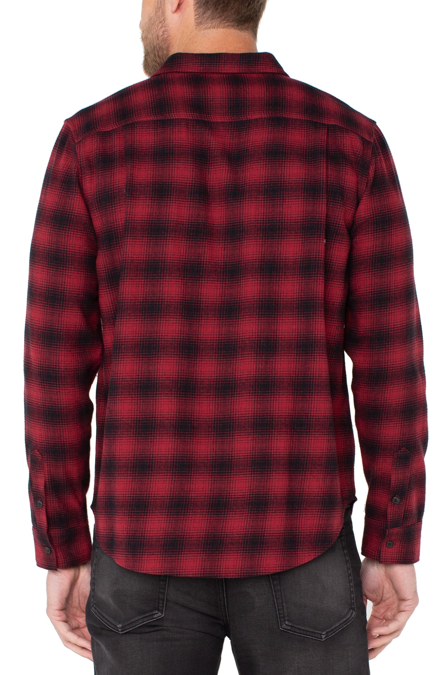 L/S Button Up Shirt Flap Pocket