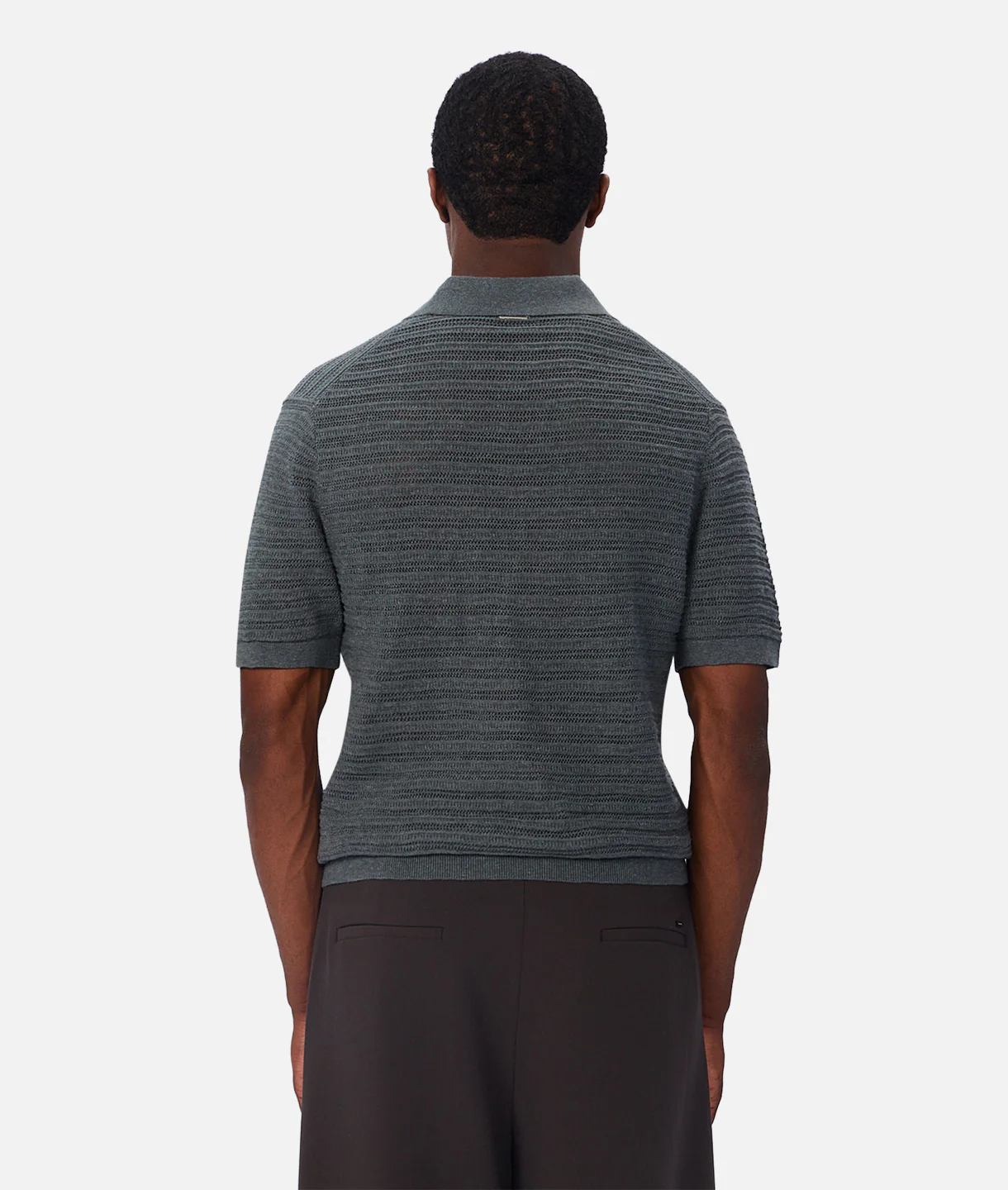 Bologna Jacquard Knit Polo