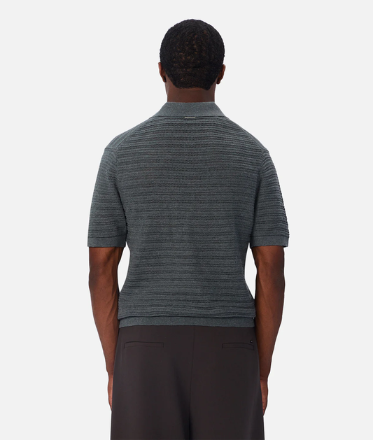 Bologna Jacquard Knit Polo