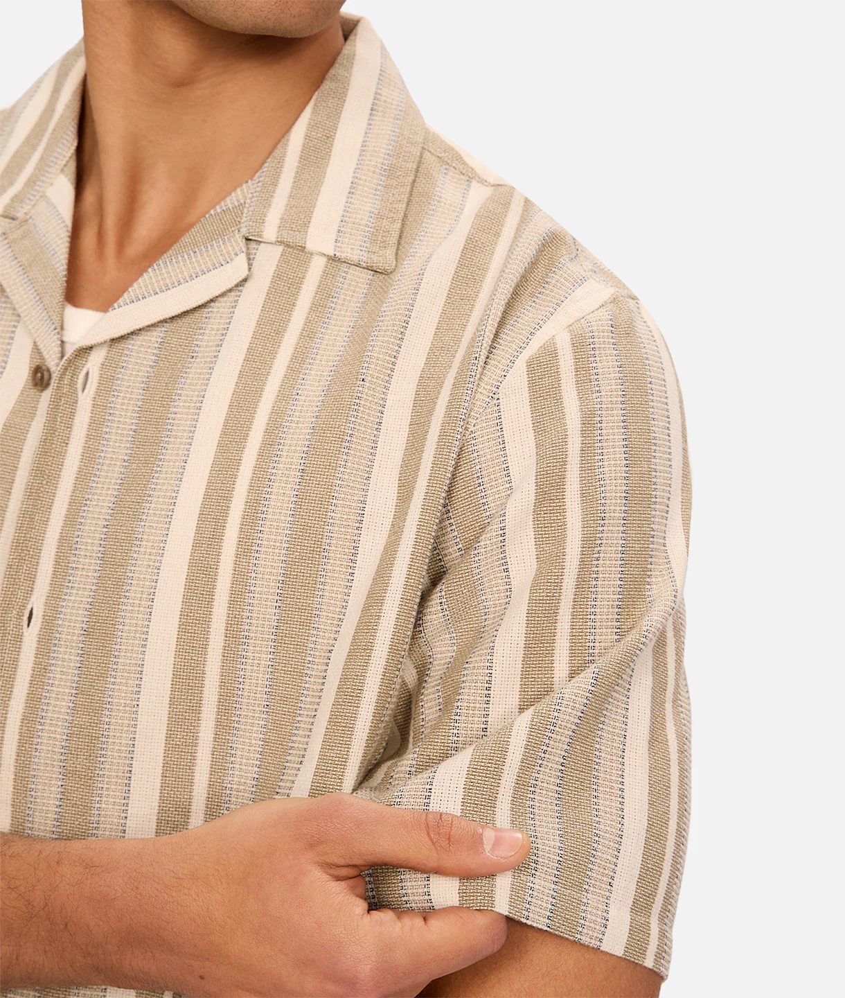 Livorno Textured Camp Shirt