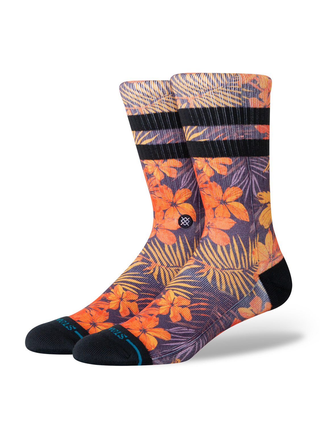 Stance Poipu Crew Socks - Orange