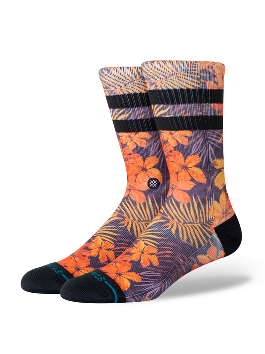 Stance Poipu Crew Socks - Orange