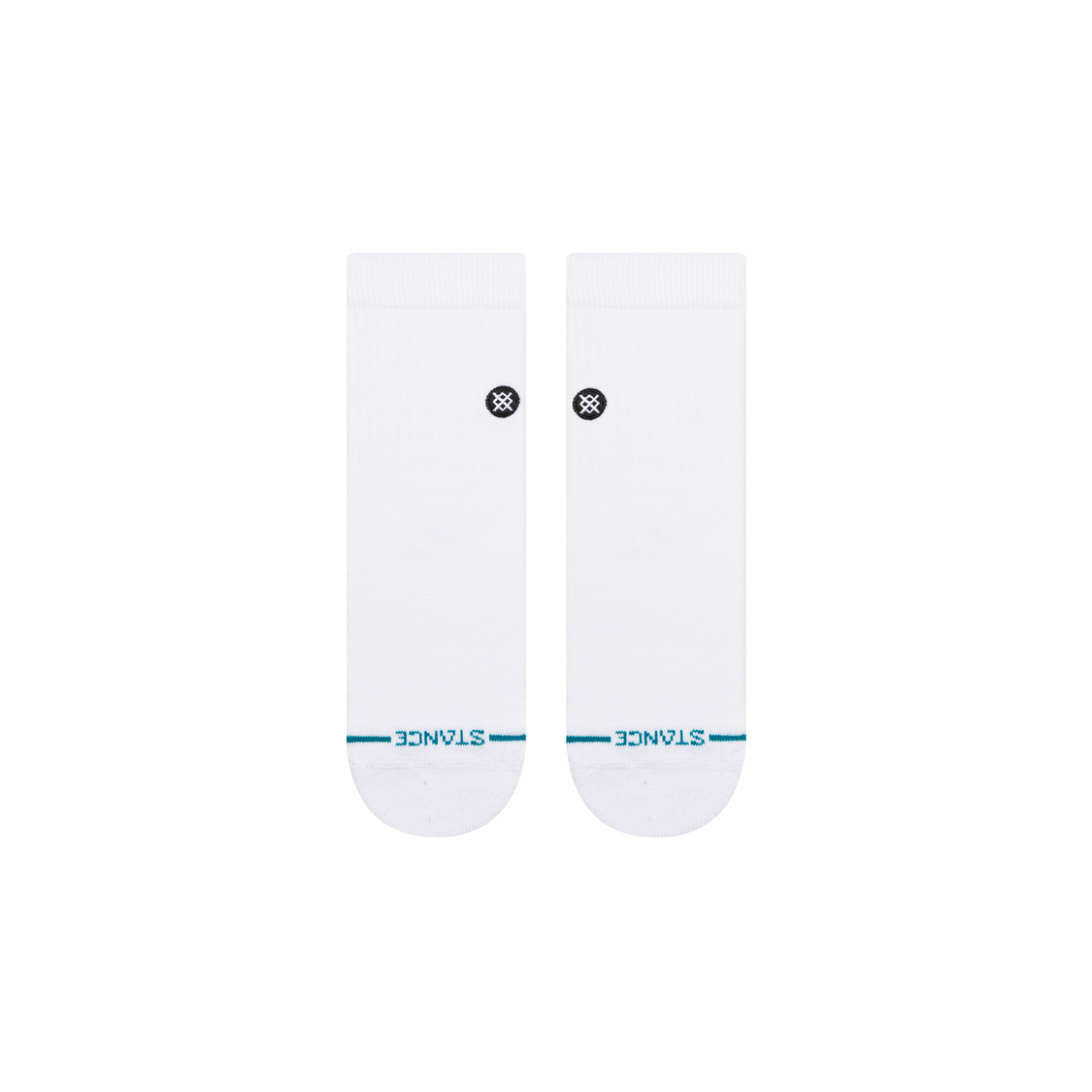 Stance Icon Quarter Socks - White